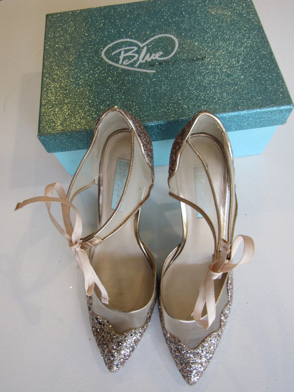 Betsey Johnson Sparkly Heels